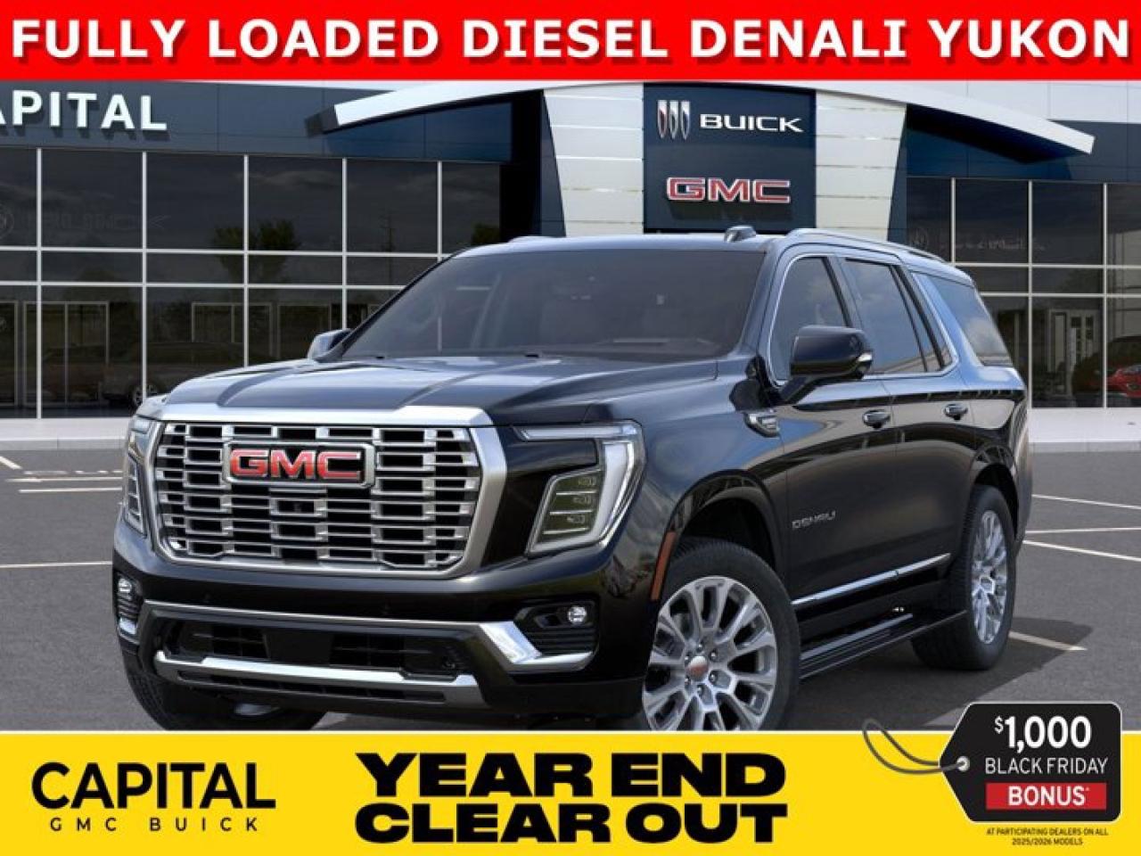 New 2026 GMC Yukon Denali 4WD for sale in Edmonton, AB