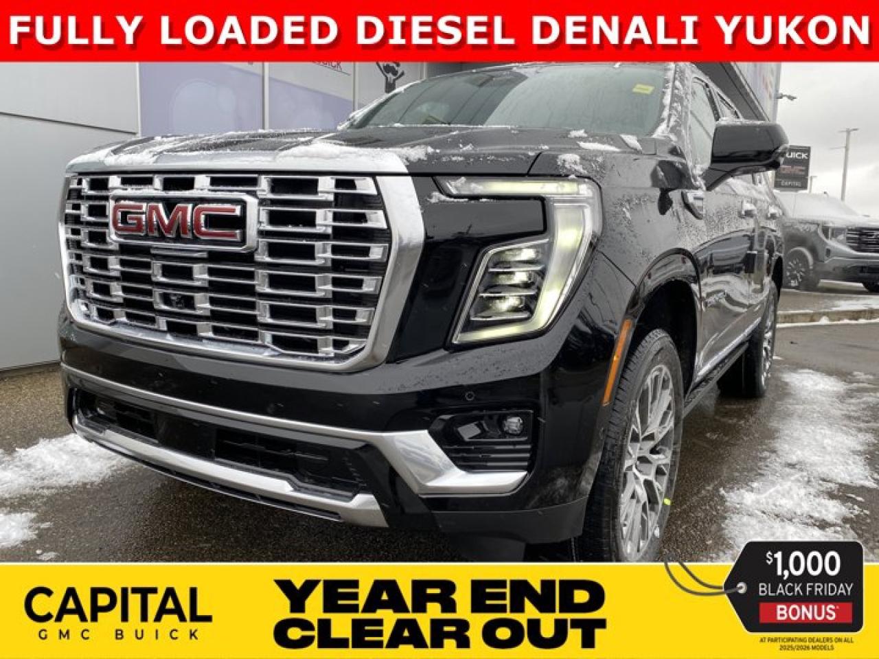 New 2026 GMC Yukon Denali 4WD for sale in Edmonton, AB