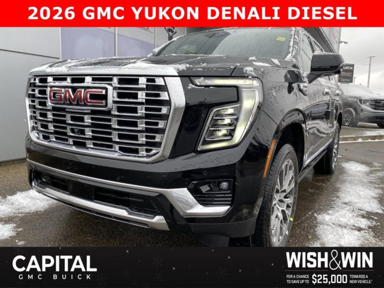New 2026 GMC Yukon Denali 4WD for sale in Edmonton, AB