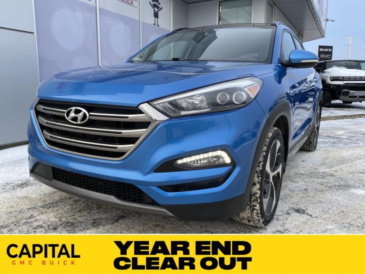 Used 2016 Hyundai Tucson Ultimate AWD * PANORAMIC SUNROOF * BLIND SPOT MONITORING * NAVIGATION * for sale in Edmonton, AB