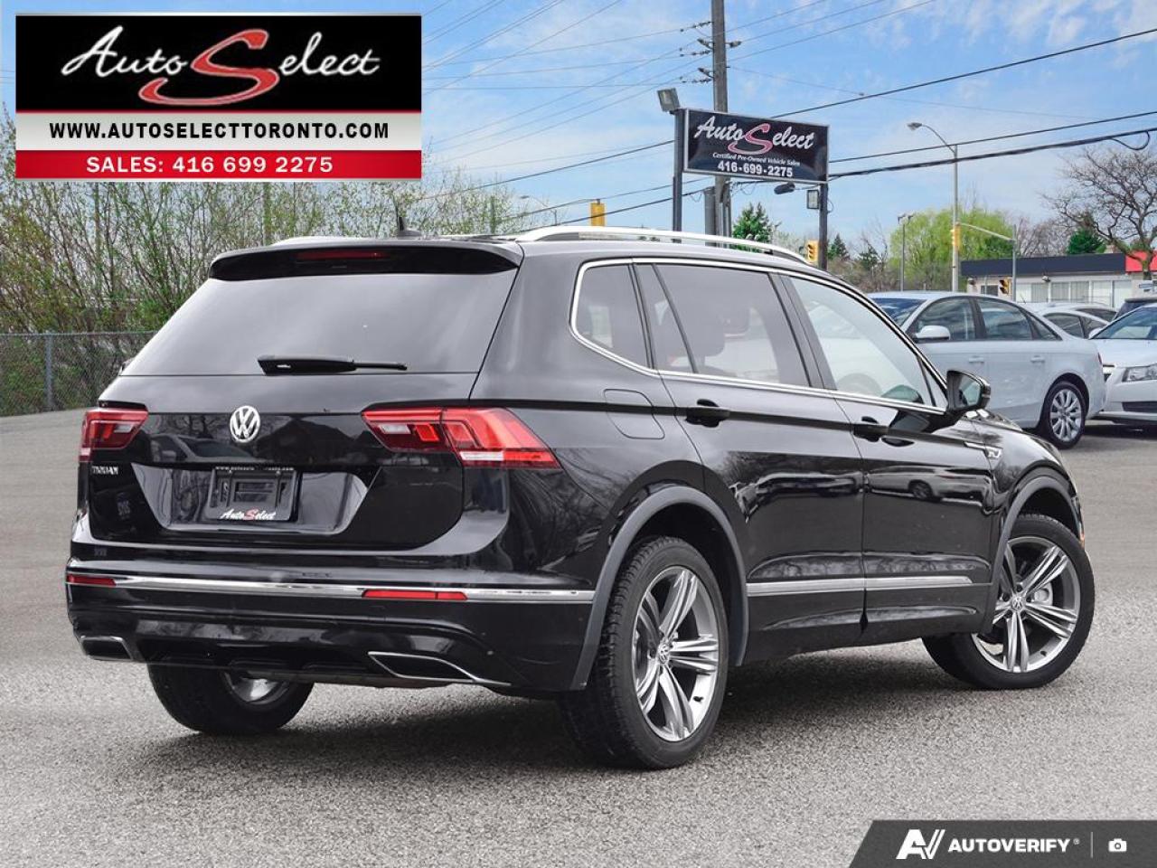 2019 Volkswagen Tiguan Highline R-Line AWD - Apple Carplay - Leather - Clean Carfax Photo