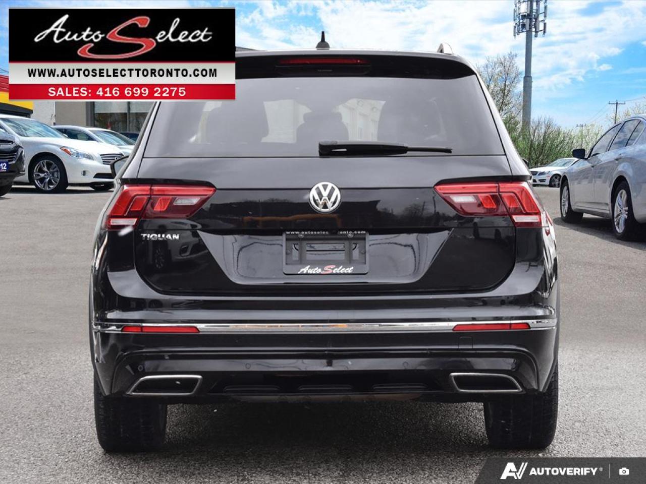 2019 Volkswagen Tiguan Highline R-Line AWD - Apple Carplay - Leather - Clean Carfax Photo4