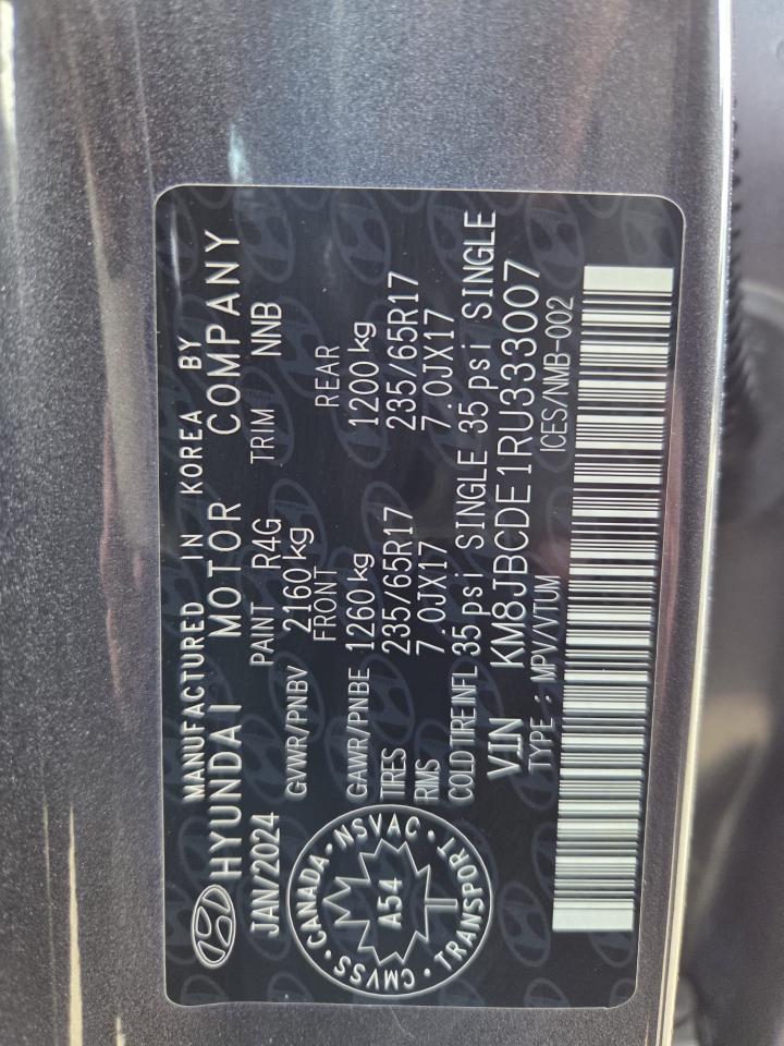 2024 Hyundai Tucson Preferred AWD, NO ACCIDENTS, LOADED, CERTIFIED - Photo #16