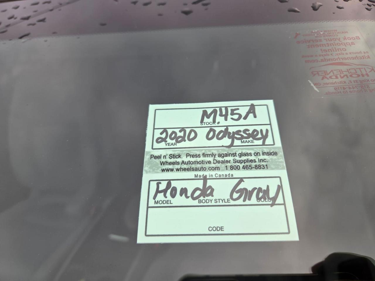 2020 Honda Odyssey EX, ONLY 44KMS, LOADED, MINT, REBUILT TITLE - Photo #18