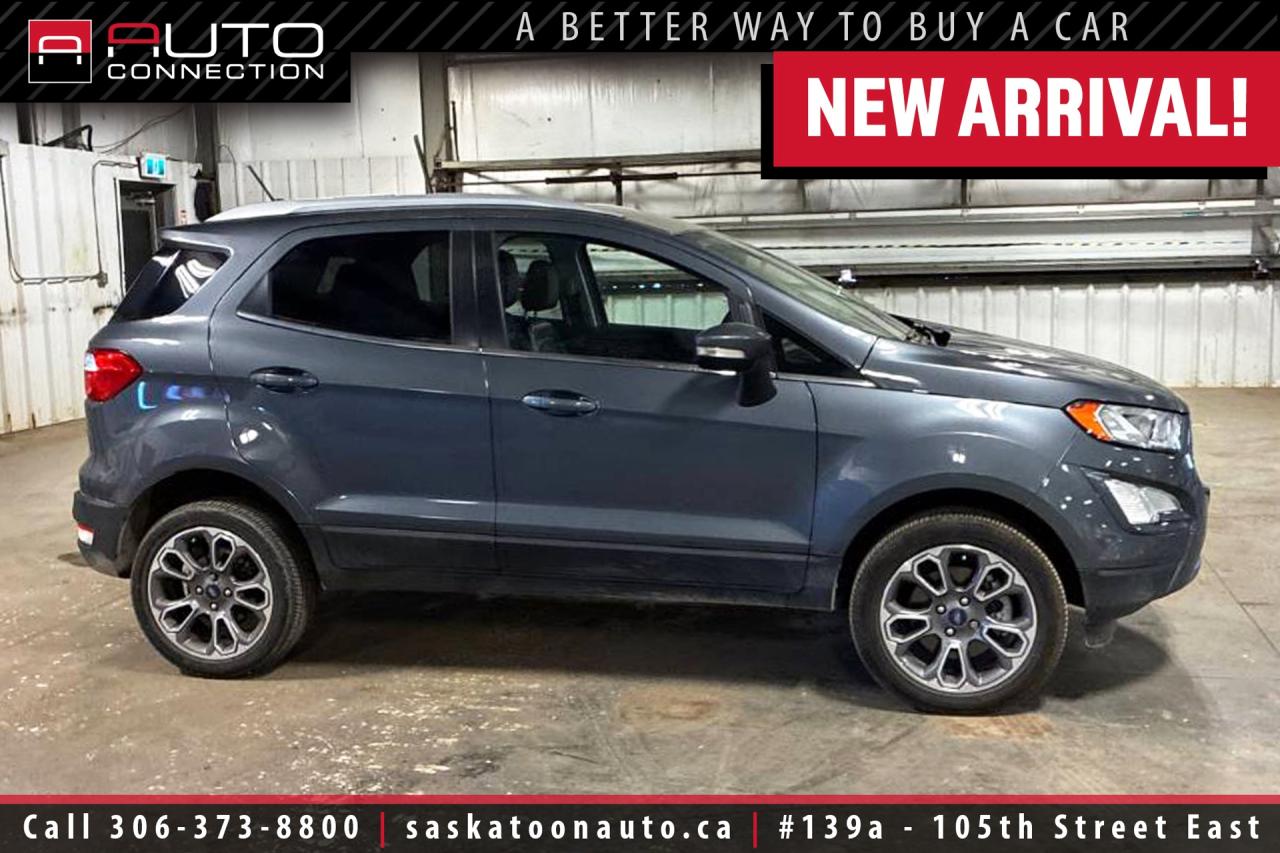 Used 2020 Ford EcoSport Titanium - 4WD - ONE OWNER - ACCIDENT FREE - VERY LOW KMS for sale in Saskatoon, SK