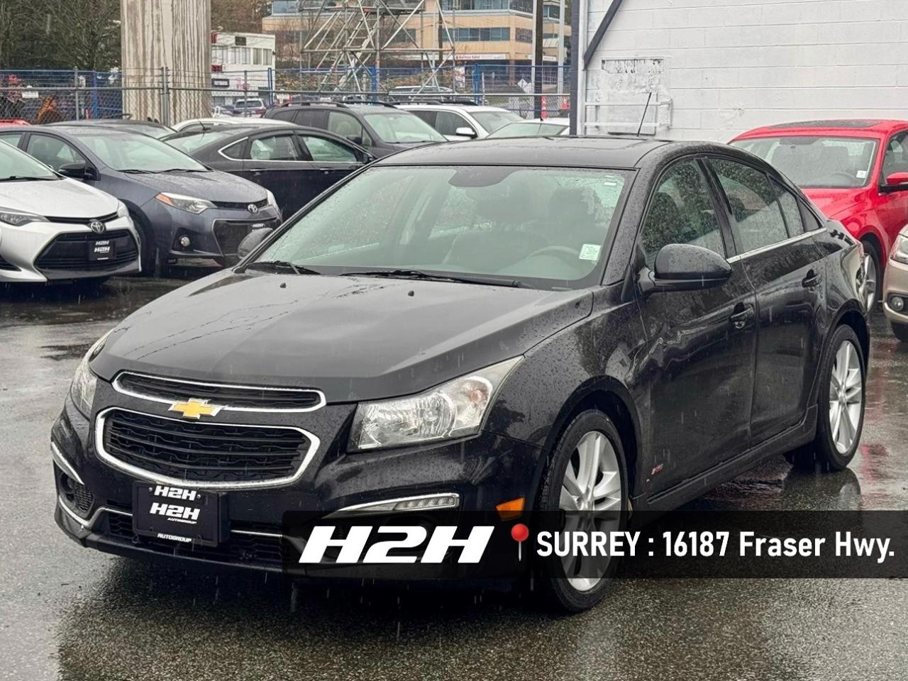 Used 2015 Chevrolet Cruze 2LT FINANCING AVAILABLE for sale in Surrey, BC