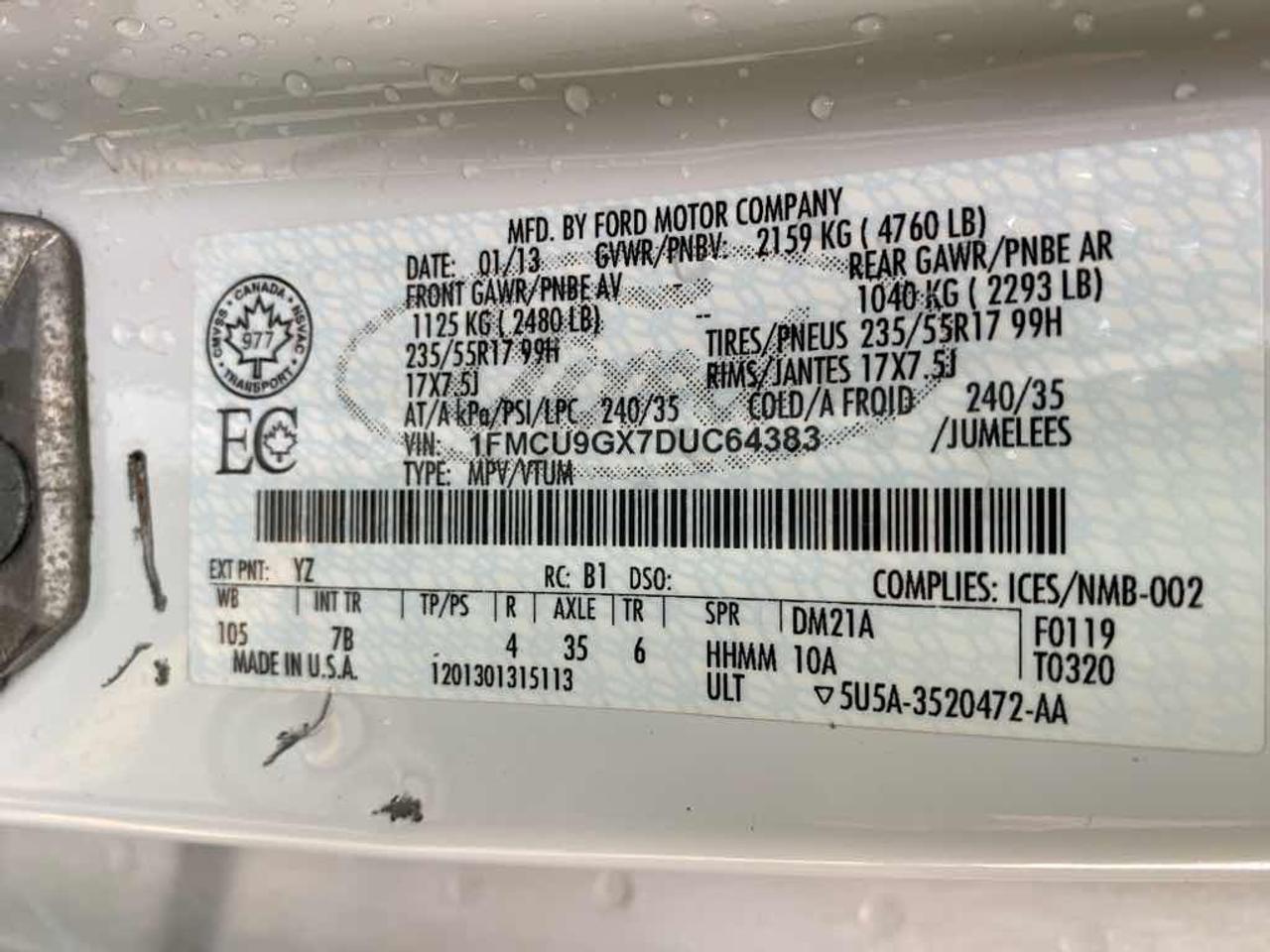 2013 Ford Escape SE Photo