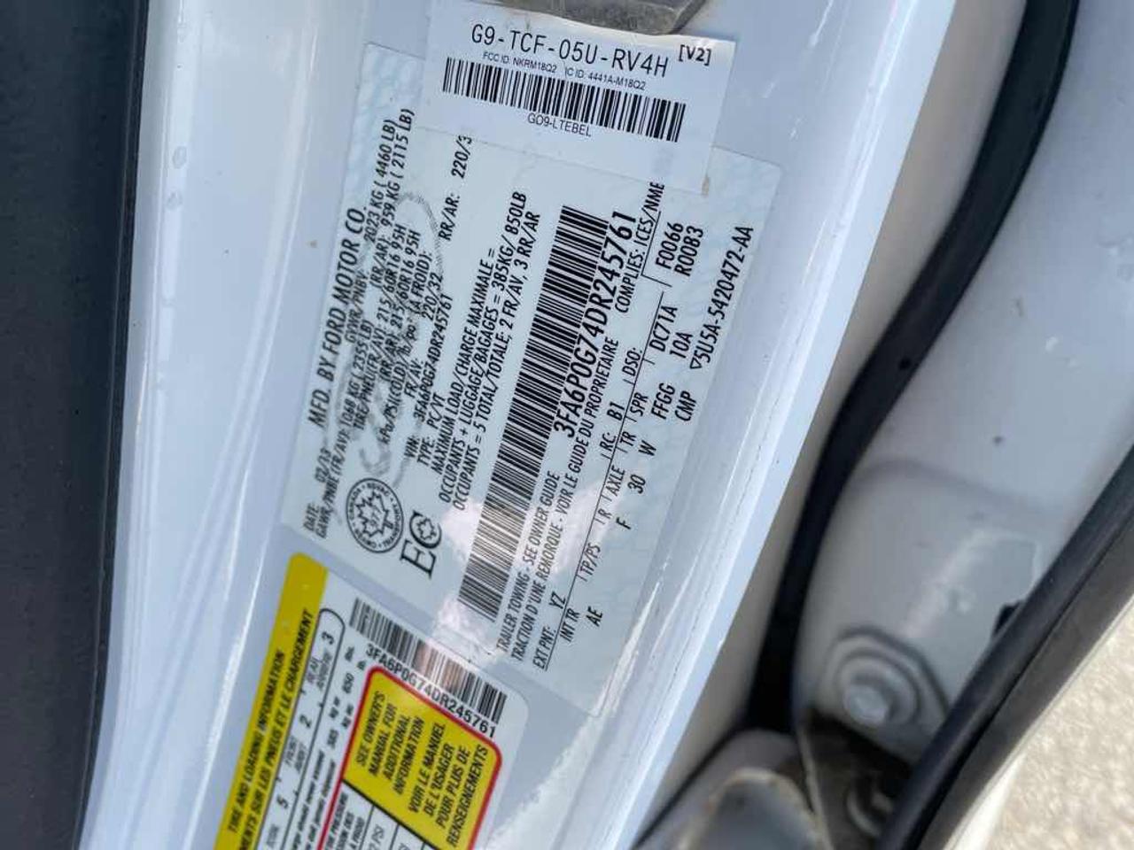 2013 Ford Fusion S Photo