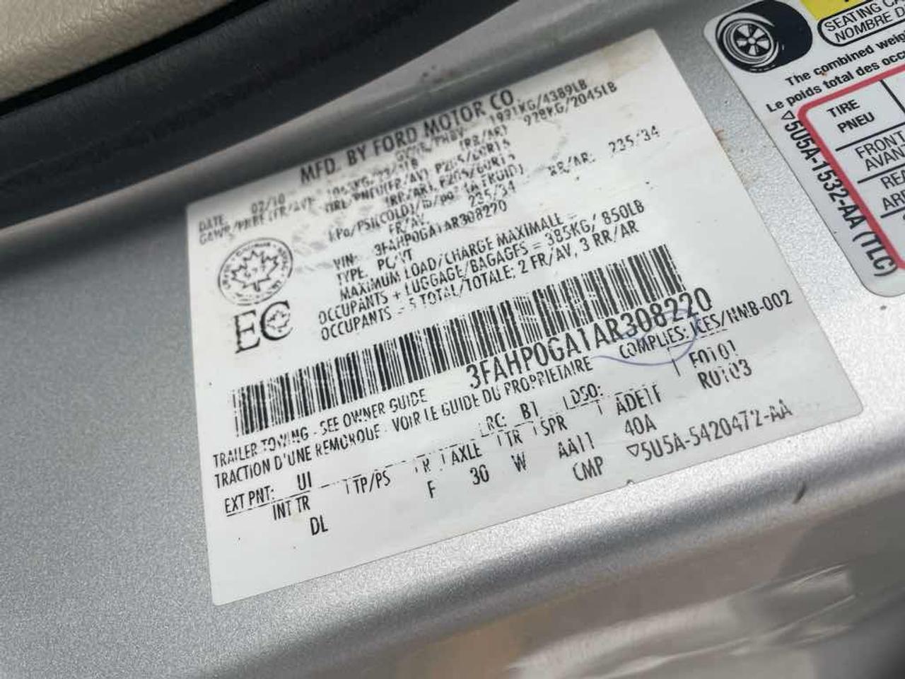 2010 Ford Fusion S Photo
