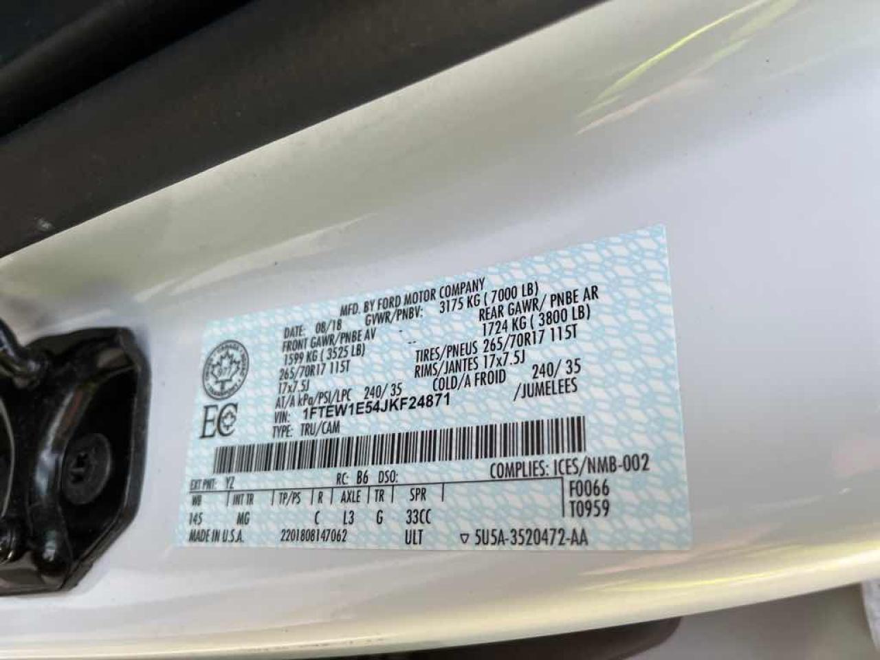 2018 Ford F-150 SUPERCREW - Photo #13