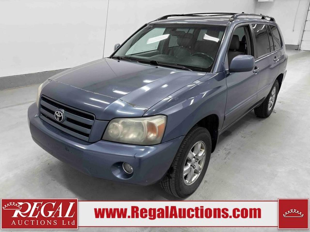 Used 2006 Toyota Highlander  for sale in Calgary, AB