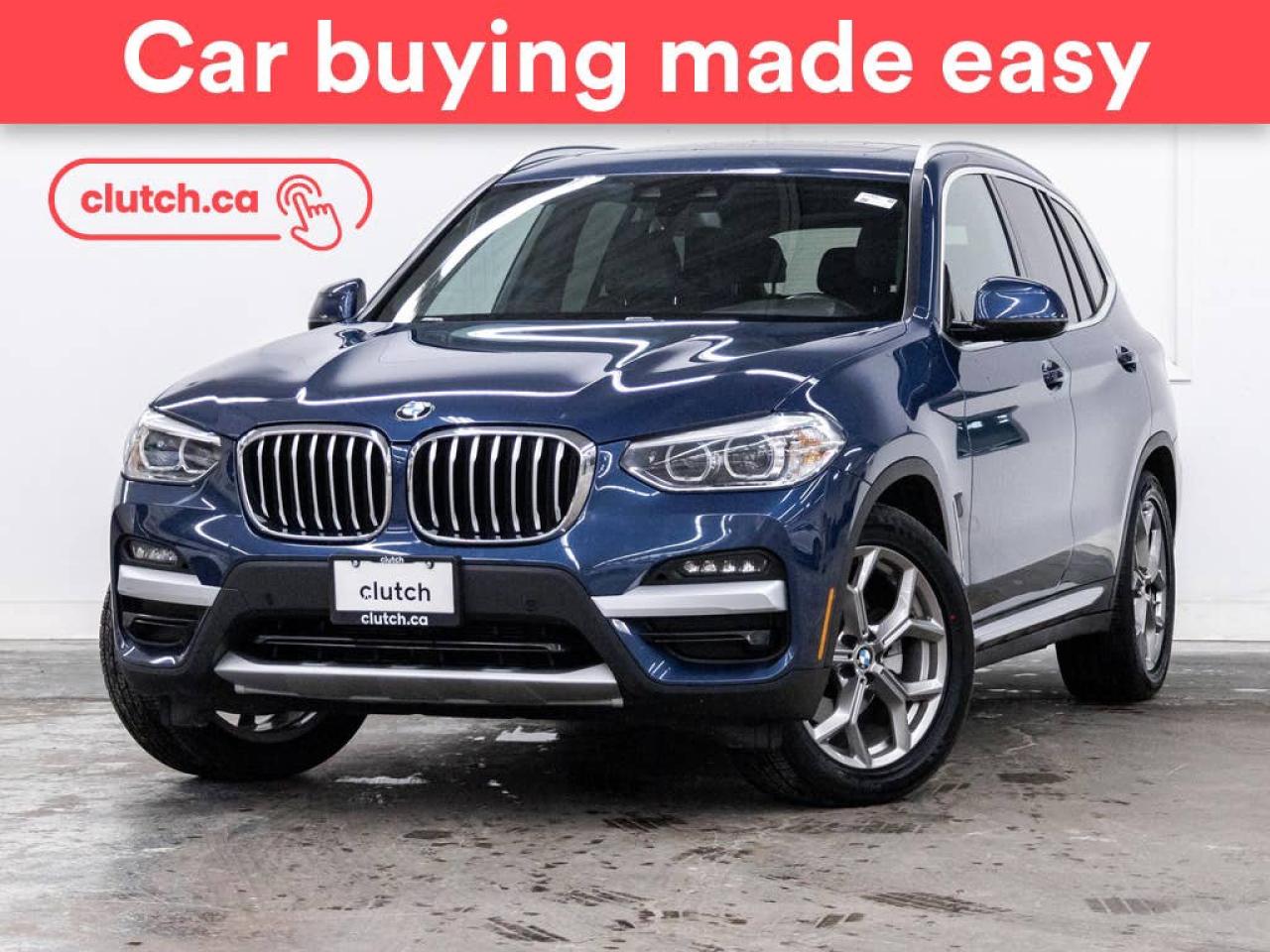 Used 2021 BMW X3 xDrive30i w/ Apple CarPlay, Nav, Panoramic Moonroof for sale in Toronto, ON