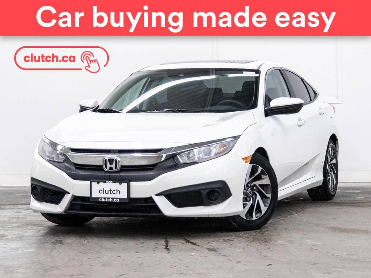 Used 2017 Honda Civic EX w/Apple Carplay & Android Auto, Heated Front Seats, Backup Cam for sale in Toronto, ON