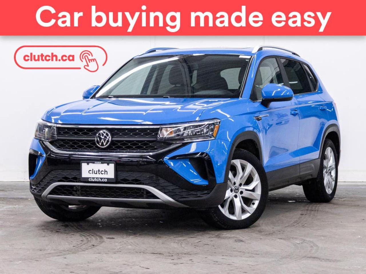 Used 2022 Volkswagen Taos Comfortline AWD w/ Sunroof Pkg w/ Front Heated Seats, Rearview Cam, Dual Zone Climate Control for sale in Toronto, ON