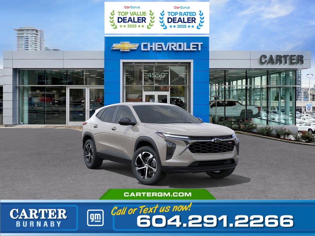 New 2026 Chevrolet Trax  for sale in Burnaby, BC