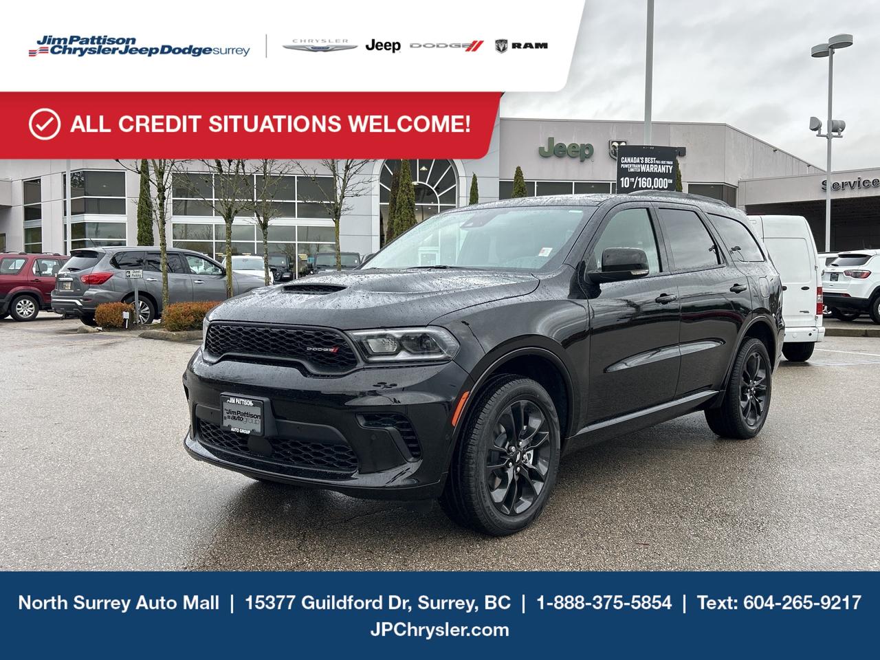 Jim Pattison Chrysler Jeep Dodge is ready to help you find your perfect vehicle. Our team of highly-experienced pros will provide you with the highest level of customer care and we are proud to offer online shopping from the comfort of your home with the new Pick, Price, Purchase Program. Browse our inventory online, create a personal account to track the vehicles you&rsquo;re interested in and the payment options that work best for you. Simple as that! And we will be here to answer all your questions. Visit our website, send us an email or give us a call today and let us get to work for you! Price includes freight & PDI, documentation fee ($899), A/C levy ($100), tire levy (up to $32.50), and VSA Transaction Levy ($10). Finance/lease placement fee ($599) if applicable, GST and PST are additional. Dealer-installed accessories are included, if applicable. Rebates applied after taxes. D#30394