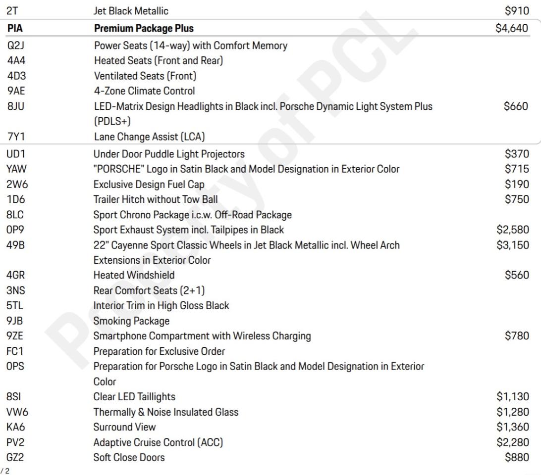 2022 Porsche Cayenne S  | COUPE | PLATINUM EDITION | PREMIUM PLUS PKG Photo