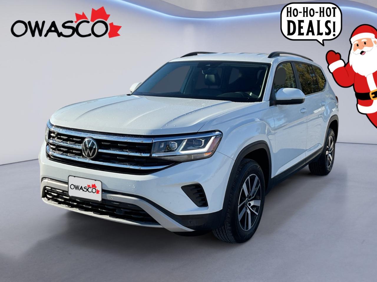 Used 2022 Volkswagen Atlas 3.6L One Owner Off Lease! 7 Seater! Certified! for sale in Whitby, ON