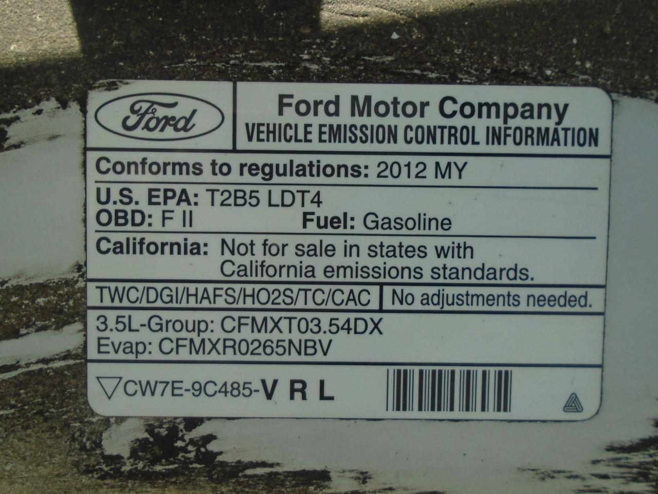 2012 Ford F-150 4WD SuperCab 163 XLT w-Midbox Prep + TOW PKG Photo