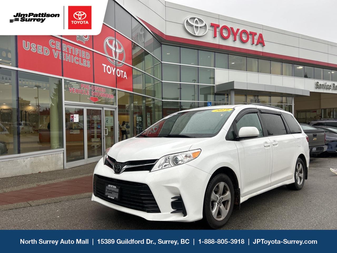 Used 2019 Toyota Sienna LE 8-Passenger V6 for sale in Surrey, BC