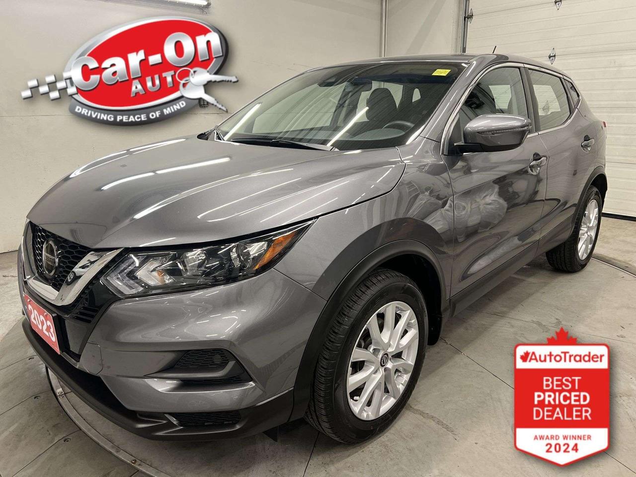ONLY 22,000KMS! Heated seats, Android Auto/ Apple CarPlay, 17-inch alloys, lane departure warning, pre-collision system, blind spot monitor, rear cross-traffic alert, backup camera w/ rear park sensors, air conditioning, keyless entry, power locks, power windows, power mirrors, automatic headlights, cruise control, Bluetooth and Sirius XM!!