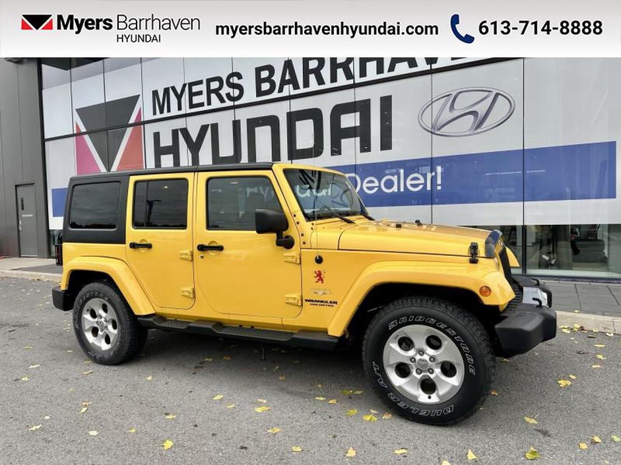 Used 2015 Jeep Wrangler Unlimited Wrangler X  - $483 B/W for sale in Nepean, ON