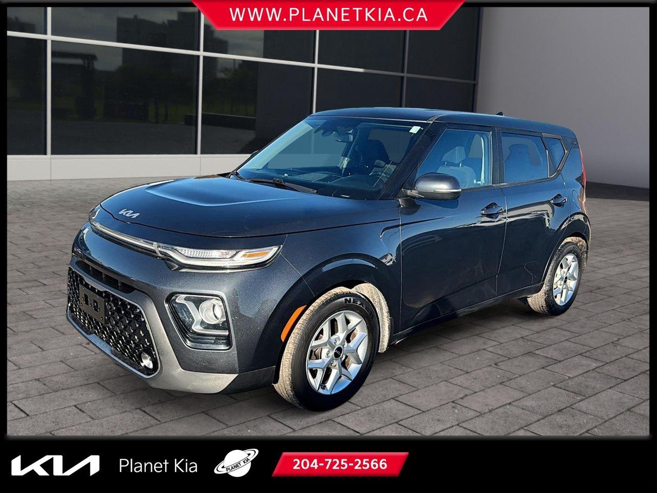 <p data-start=0 data-end=66><strong data-start=0 data-end=64>2022 Kia Soul EX for Sale at Planet Kia in Brandon, Manitoba</strong>
<p data-start=68 data-end=378>Stand out from the crowd in the <strong data-start=100 data-end=120>2022 Kia Soul EX</strong>, now available at <strong data-start=139 data-end=174>Planet Kia in Brandon, Manitoba</strong>. With its bold styling, advanced technology, and impressive versatility, the Soul EX is perfect for Manitoba drivers who want personality, practicality, and performance all in one fun-to-drive package.
<hr data-start=380 data-end=383 /><h3 data-start=385 data-end=419><strong data-start=389 data-end=417>Performance & Efficiency</strong></h3><p data-start=420 data-end=759>The 2022 Soul EX is powered by a <strong data-start=453 data-end=479>2.0L 4-cylinder engine</strong> paired with Kia&rsquo;s <strong data-start=498 data-end=541>Intelligent Variable Transmission (IVT)</strong>, offering smooth acceleration and excellent fuel economy. Whether you&rsquo;re commuting around Brandon or taking a weekend trip across Manitoba, the Soul delivers a confident, efficient, and comfortable drive every time.
<hr data-start=761 data-end=764 /><h3 data-start=766 data-end=803><strong data-start=770 data-end=801>Distinctive Exterior Design</strong></h3><p data-start=804 data-end=1086>With its unique boxy shape and sleek lines, the Soul EX combines bold character with everyday functionality. Features like <strong data-start=927 data-end=951>17-inch alloy wheels</strong>, <strong data-start=953 data-end=983>LED daytime running lights</strong>, and a <strong data-start=991 data-end=1008>power sunroof</strong> give it a modern and youthful look that stands out on every Brandon street.
<hr data-start=1088 data-end=1091 /><h3 data-start=1093 data-end=1136><strong data-start=1097 data-end=1134>Comfortable, Tech-Filled Interior</strong></h3><p data-start=1137 data-end=1544>Step inside and enjoy a spacious, well-equipped cabin that&rsquo;s designed with comfort and convenience in mind. The 2022 Soul EX features <strong data-start=1271 data-end=1293>heated front seats</strong>, a <strong data-start=1297 data-end=1322>heated steering wheel</strong>, and <strong data-start=1328 data-end=1356>premium cloth upholstery</strong>. Stay connected with the <strong data-start=1382 data-end=1416>10.25-inch touchscreen display</strong>, <strong data-start=1418 data-end=1436>Apple CarPlay&reg;</strong>, and <strong data-start=1442 data-end=1459>Android Auto&trade;</strong> integration, plus <strong data-start=1478 data-end=1499>wireless charging</strong> to keep your devices powered up on the go.
<p data-start=1546 data-end=1700>With <strong data-start=1551 data-end=1568>keyless entry</strong>, <strong data-start=1570 data-end=1591>push-button start</strong>, and <strong data-start=1597 data-end=1636>dual-zone automatic climate control</strong>, every drive feels easy and enjoyable &mdash; no matter the season.
<hr data-start=1702 data-end=1705 /><h3 data-start=1707 data-end=1749><strong data-start=1711 data-end=1747>Smart Safety & Driver Assistance</strong></h3><p data-start=1750 data-end=1856>Safety is front and center in the Soul EX thanks to Kia&rsquo;s advanced <strong data-start=1817 data-end=1831>Drive Wise</strong> suite, which includes:
<ul data-start=1857 data-end=2072><li data-start=1857 data-end=1905><p data-start=1859 data-end=1905><strong data-start=1859 data-end=1903>Forward Collision-Avoidance Assist (FCA)</strong>
</li><li data-start=1906 data-end=1948><p data-start=1908 data-end=1948><strong data-start=1908 data-end=1946>Blind Spot Collision Warning (BCW)</strong>
</li><li data-start=1949 data-end=1993><p data-start=1951 data-end=1993><strong data-start=1951 data-end=1991>Lane Keeping & Lane Following Assist</strong>
</li><li data-start=1994 data-end=2033><p data-start=1996 data-end=2033><strong data-start=1996 data-end=2031>Rear Cross-Traffic Alert (RCTA)</strong>
</li><li data-start=2034 data-end=2072><p data-start=2036 data-end=2072><strong data-start=2036 data-end=2070>Driver Attention Warning (DAW)</strong>
</li></ul><p data-start=2074 data-end=2147>These systems help you stay aware and protected on every Manitoba road.
<hr data-start=2149 data-end=2152 /><h3 data-start=2154 data-end=2182><strong data-start=2158 data-end=2180>Feature Highlights</strong></h3><ul data-start=2183 data-end=2417><li data-start=2183 data-end=2231><p data-start=2185 data-end=2231>2.0L 4-cylinder engine with IVT transmission
</li><li data-start=2232 data-end=2294><p data-start=2234 data-end=2294>10.25-inch touchscreen with Apple CarPlay&reg; / Android Auto&trade;
</li><li data-start=2295 data-end=2334><p data-start=2297 data-end=2334>Heated front seats & steering wheel
</li><li data-start=2335 data-end=2362><p data-start=2337 data-end=2362>Wireless phone charging
</li><li data-start=2363 data-end=2380><p data-start=2365 data-end=2380>Power sunroof
</li><li data-start=2381 data-end=2417><p data-start=2383 data-end=2417>Kia Drive Wise safety technology
</li></ul><hr data-start=2419 data-end=2422 /><h3 data-start=2424 data-end=2493><strong data-start=2428 data-end=2491>Test Drive the 2022 Kia Soul EX at Planet Kia in Brandon MB</strong></h3><p data-start=2494 data-end=2770>If you&rsquo;re searching for a <strong data-start=2520 data-end=2548>2022 Kia Soul EX near me</strong>, visit <strong data-start=2556 data-end=2591>Planet Kia in Brandon, Manitoba</strong> today. We proudly serve drivers from <strong data-start=2629 data-end=2690>Brandon, Carberry, Neepawa, and across Southwest Manitoba</strong>, offering stylish, reliable, and tech-savvy vehicles that fit your lifestyle.
<p data-start=2772 data-end=2951>Take the <strong data-start=2781 data-end=2801>2022 Kia Soul EX</strong> for a test drive and see why it&rsquo;s one of the most versatile and eye-catching compact crossovers on the road &mdash; only at <strong data-start=2920 data-end=2948>Planet Kia in Brandon MB</strong>.
<p data-start=2953 data-end=3048><strong data-start=2953 data-end=3046>Planet Kia &mdash; your trusted local destination for quality vehicles and exceptional service.</strong>





Planet Kia is thrilled to be Brandon Manitoba&rsquo;s Preowned Kia Superstore! With tons of vehicles on ground including Nissan, Toyota, Honda, Acura, Volkswagen, Subaru, Hyundai, Mitsubishi, Kia, Ford, Dodge, Chevrolet, GMC with at least 50% being pre-owned Kia&rsquo;s, we will find the right vehicle for you.&nbsp;



New to Canada? Bad credit? No credit?&nbsp;



At Planet Kia we have a 99% approval rate, regardless of your credit situation we can get you approved on a new or used vehicle, if we can&rsquo;t do it then no one can!&nbsp;


We are proud to be the locally owned and operated, Come in and see why consumers are choosing Planet Kia.


Dealer Permit # 2824