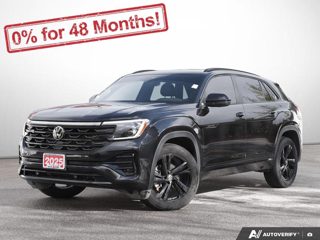 2025 Volkswagen Atlas Cross Sport Comfortline R-Line Black Edition