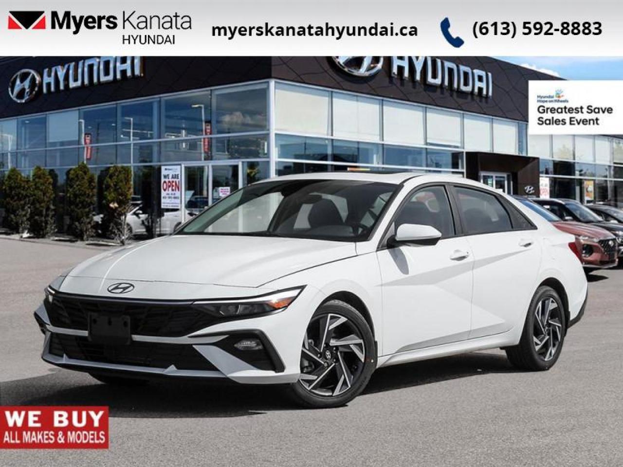 New 2026 Hyundai Elantra Preferred w/Tech Pkg  - $106.08 /Wk for sale in Kanata, ON
