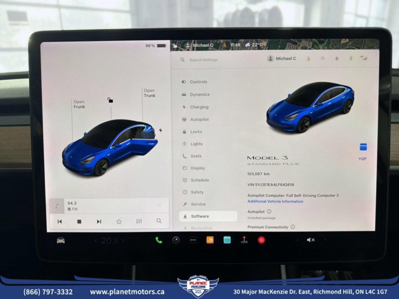 2020 Tesla Model 3 STANDARD RANGE PLUS - Photo #22