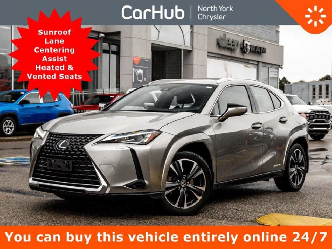 Used 2022 Lexus UX 250h Sunroof Lane Centering Assist Steering Assist Heated Vented Seats for sale in Thornhill, ON