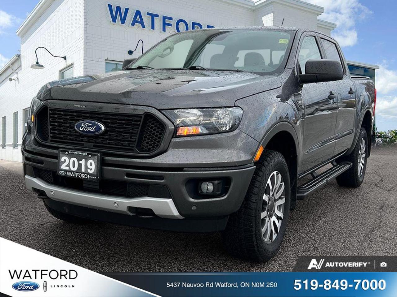Used 2019 Ford Ranger XLT 4WD SUPERCREW 5' BOX for sale in Watford, ON