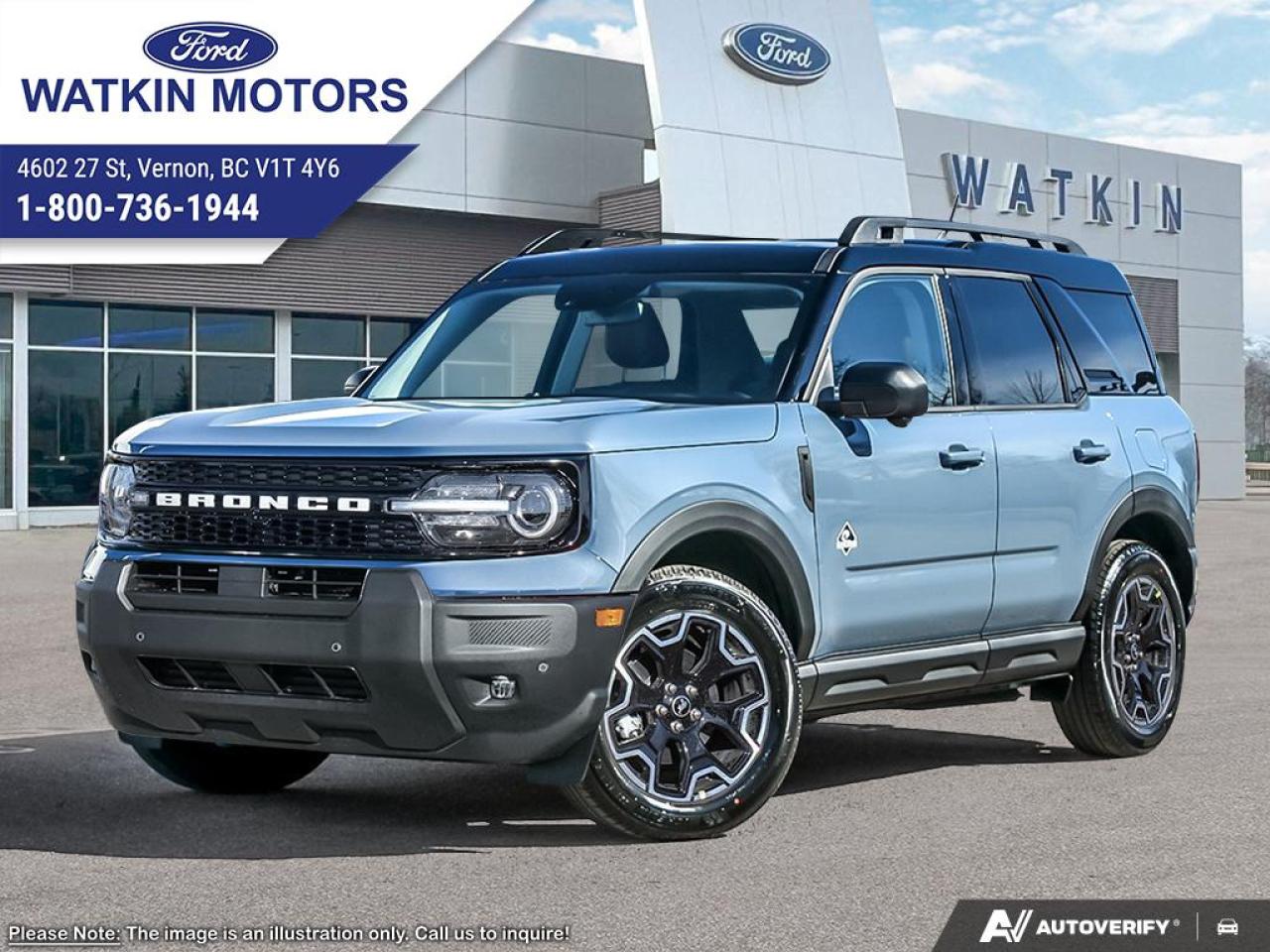 New 2025 Ford Bronco OUTERBANK for sale in Vernon, BC