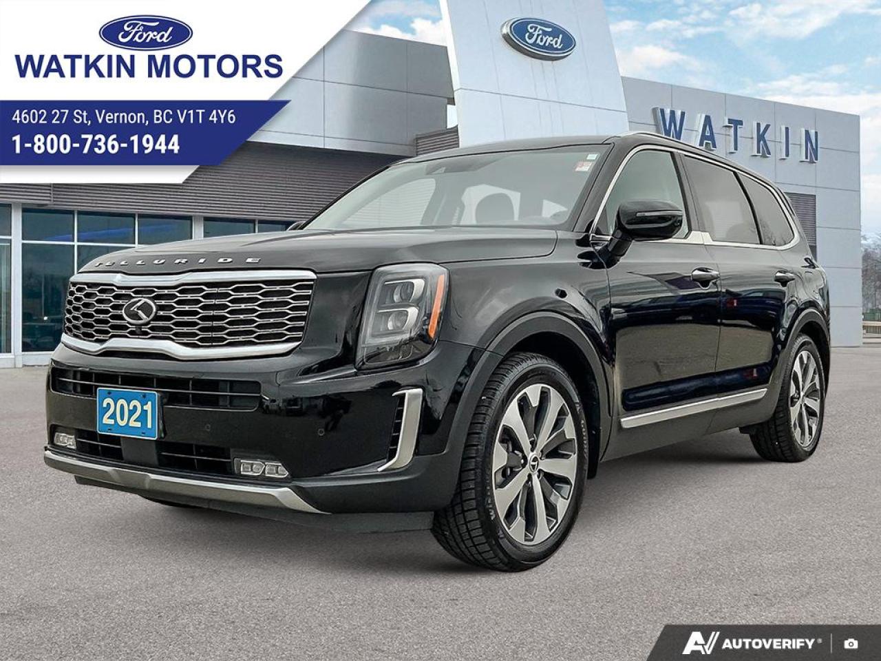 Used 2021 Kia Telluride SX AWD for sale in Vernon, BC