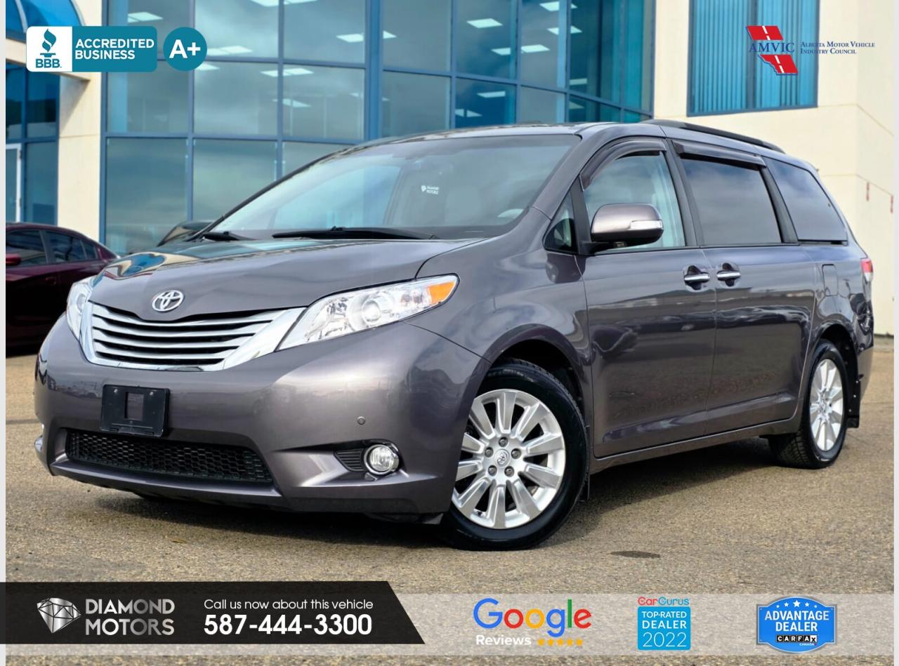Used 2014 Toyota Sienna Limited 7-Pass AWD for sale in Edmonton, AB