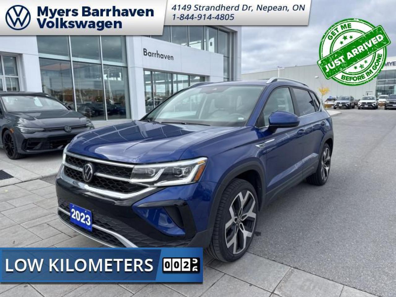 Used 2023 Volkswagen Taos Highline  - Sunroof -  Leather Seats for sale in Nepean, ON