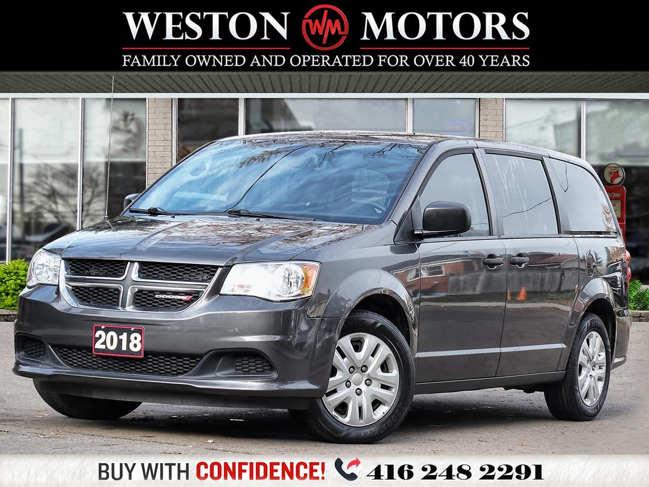 2018 Dodge Grand Caravan CANADA VALUE PKG*POWER GROUP*BLUETOOTH*REV-CAM Photo