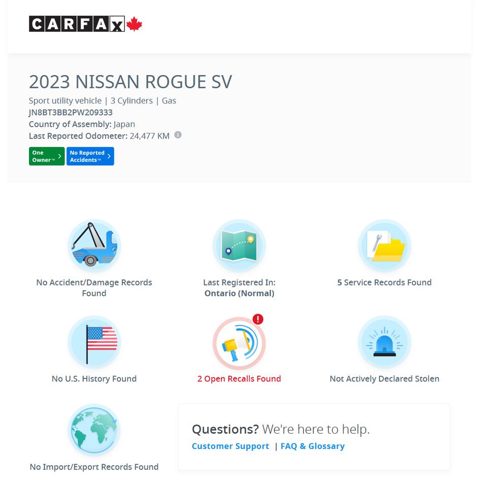 2023 Nissan Rogue SV Premium AWD Midnight Edition+CLEAN CARFAX Photo