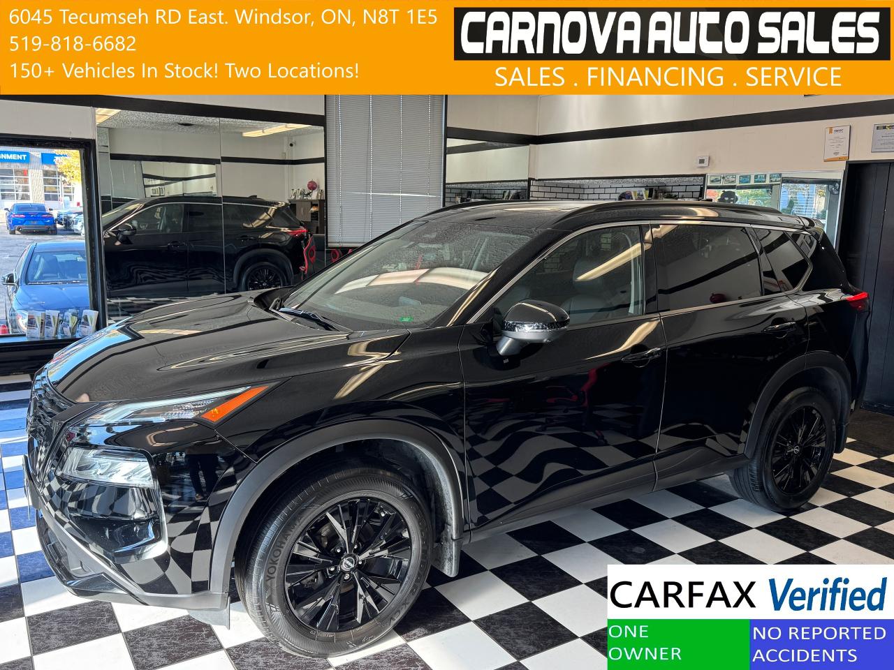 Used 2023 Nissan Rogue SV Premium AWD Midnight Edition+CLEAN CARFAX for sale in Windsor, ON
