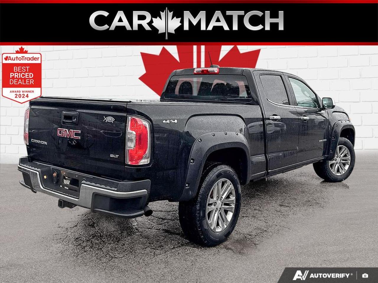 2015 GMC Canyon SLT / NO ACCIDENTS / LEATHER / NAV / 4WD - Photo #4