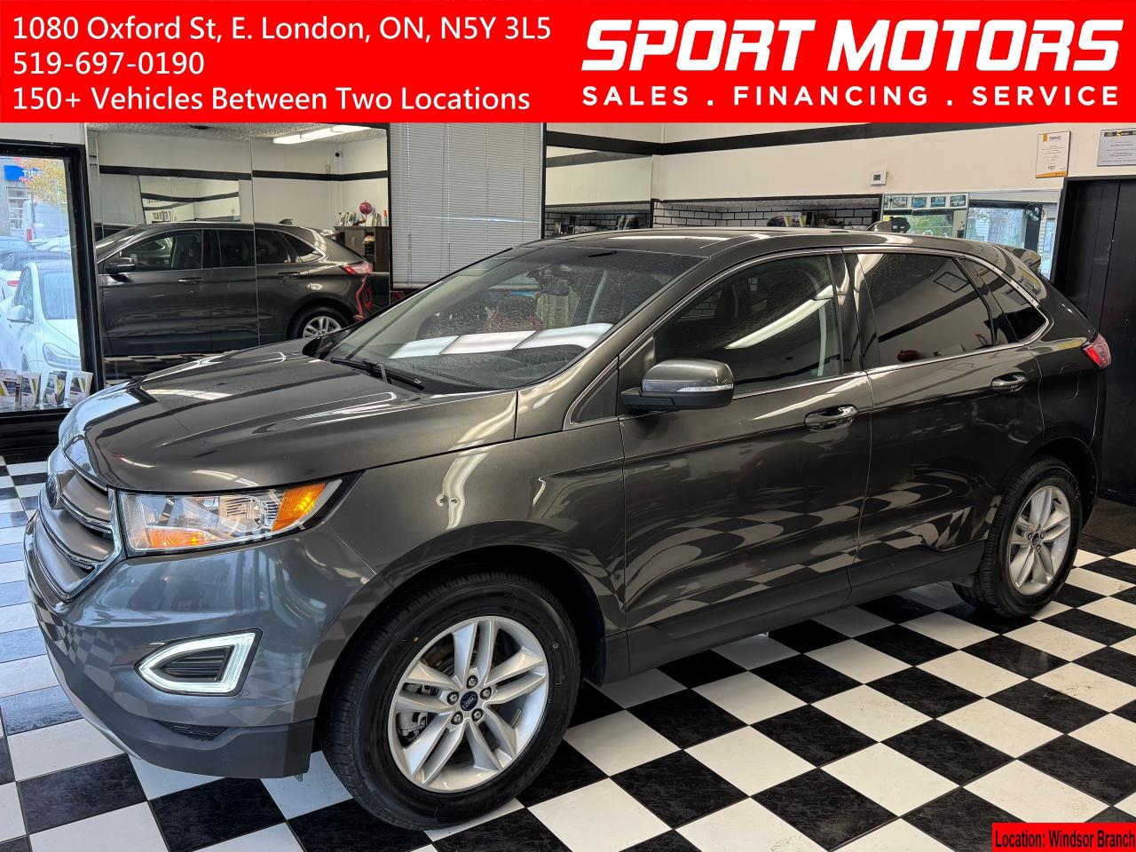 2018 Ford Edge SEL AWD+New Tires+Brakes+Camera+Heated Seats Photo0