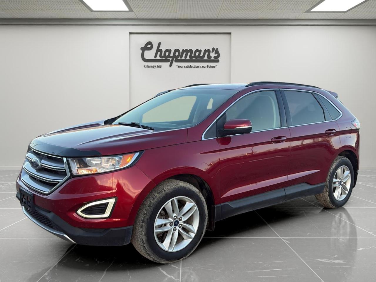 Used 2017 Ford Edge SEL Navigation, Rear Vision Camera, Remote Start for sale in Killarney, MB