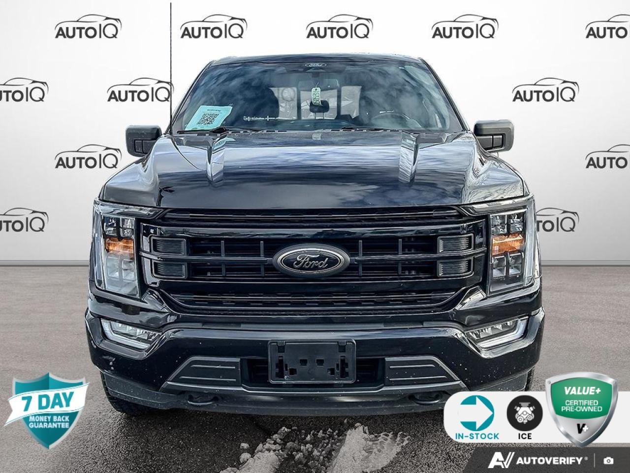 2022 Ford F-150 XLT CREW CAB 4X4 SPORT BLACK APPEARENCE PKG! Photo