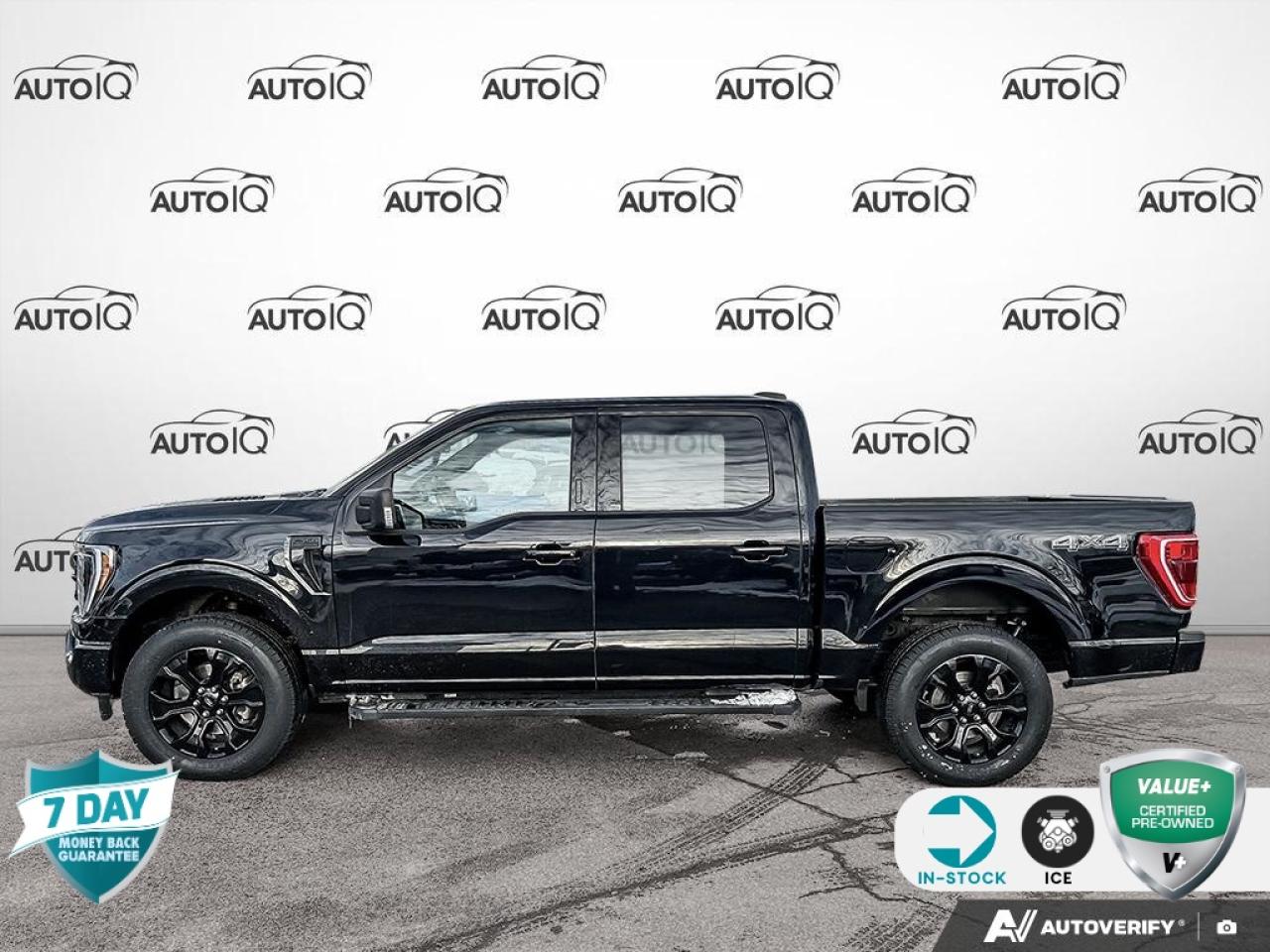 2022 Ford F-150 XLT CREW CAB 4X4 SPORT BLACK APPEARENCE PKG! Photo2