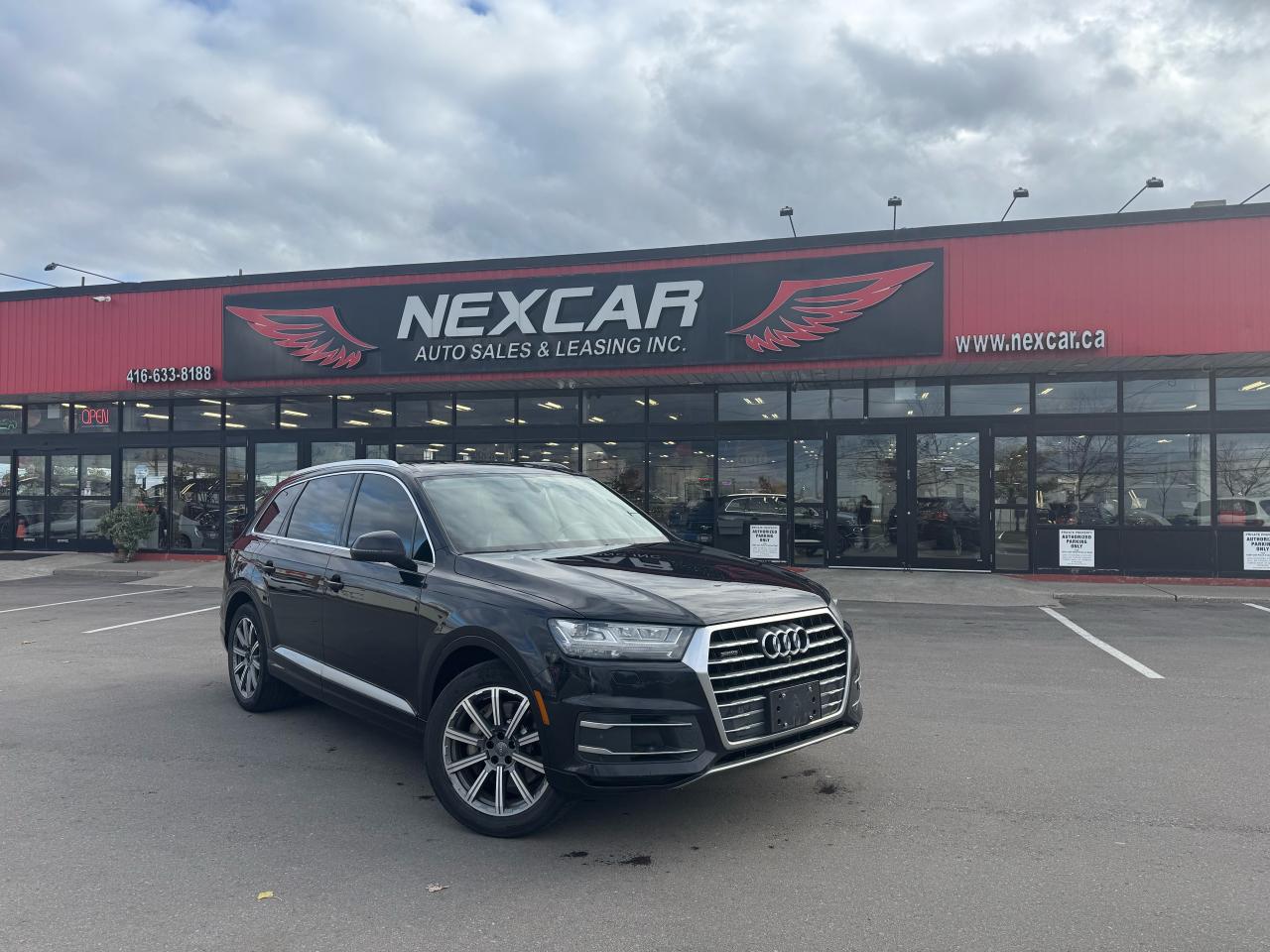 2019 Audi Q7 PROGRESSIV AWD 7 PASS NAVI LEATHER PAN/ROOF B/SPOT