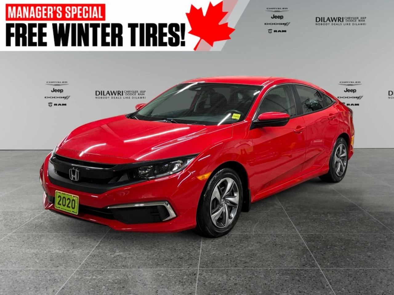Used 2020 Honda Civic LX CVT for sale in Nepean, ON