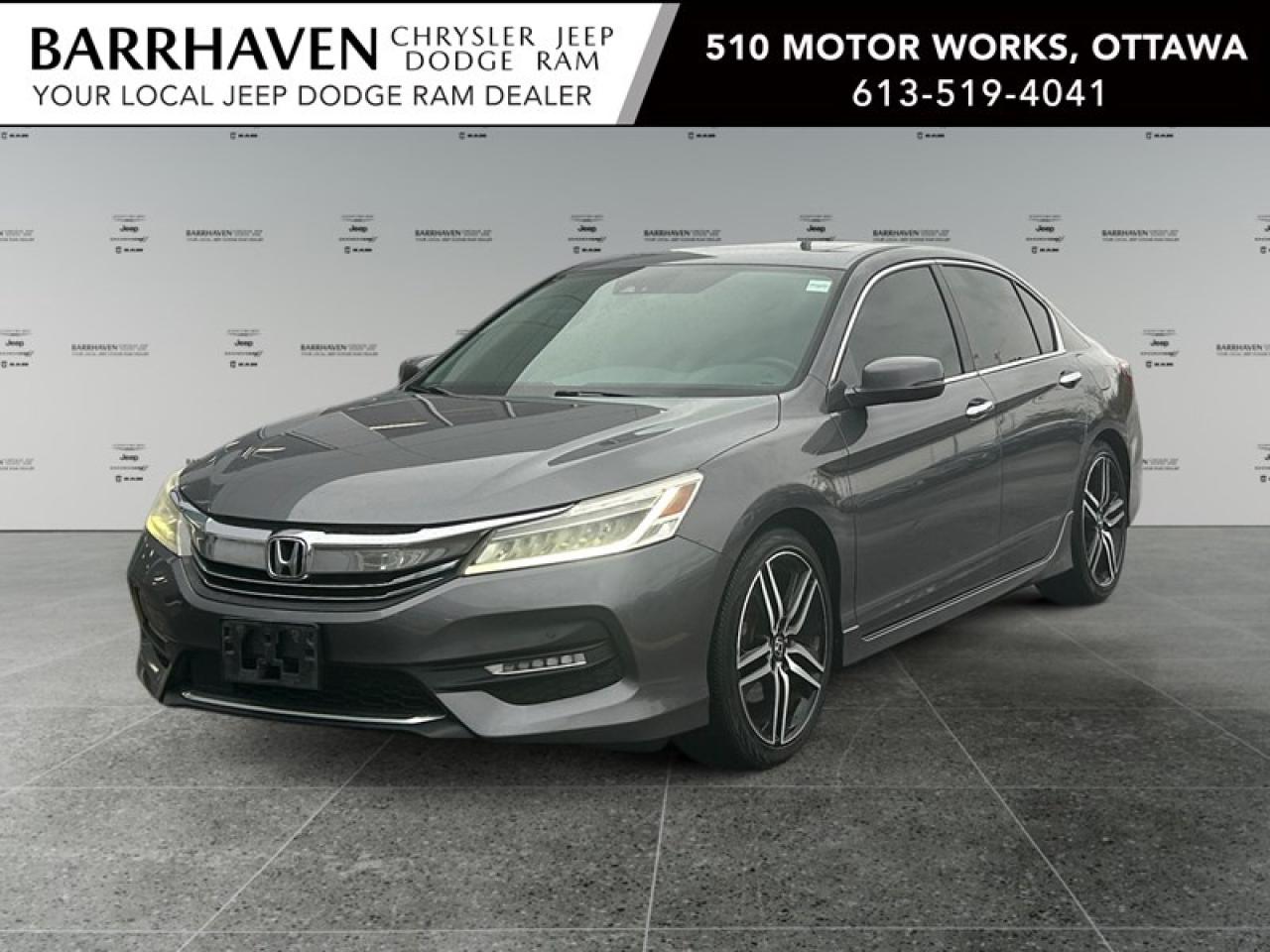 Used 2017 Honda Accord V6  Touring for sale in Ottawa, ON