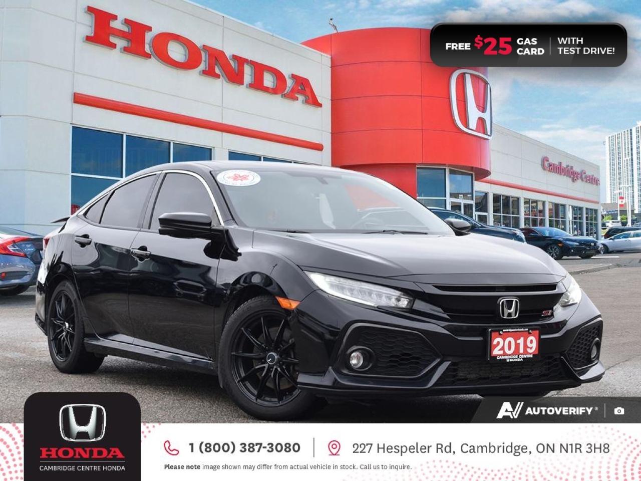 Used 2019 Honda Civic Si HEATED SEATS | REARVIEW CAMERA | APPLE CARPLAY™/ANDROID AUTO™ for sale in Cambridge, ON