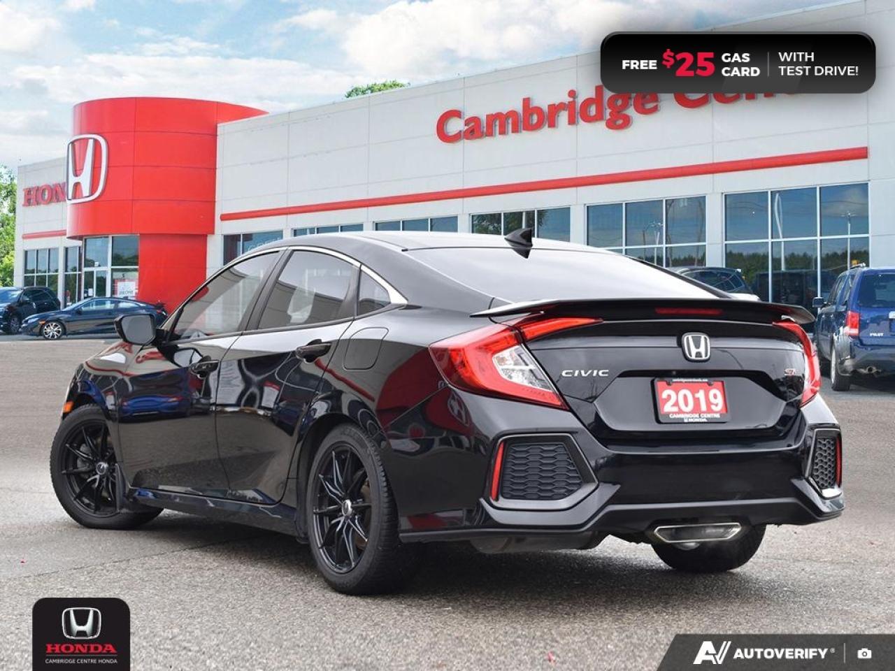 2019 Honda Civic Si HEATED SEATS | REARVIEW CAMERA | APPLE CARPLAY™/ANDROID AUTO™ Photo3
