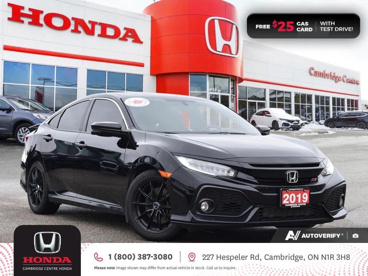 Used 2019 Honda Civic Si HEATED SEATS | REARVIEW CAMERA | APPLE CARPLAY™/ANDROID AUTO™ for sale in Cambridge, ON